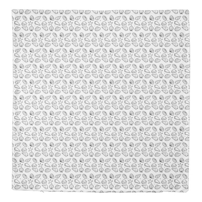 Seashell Duvet Cover (Back)