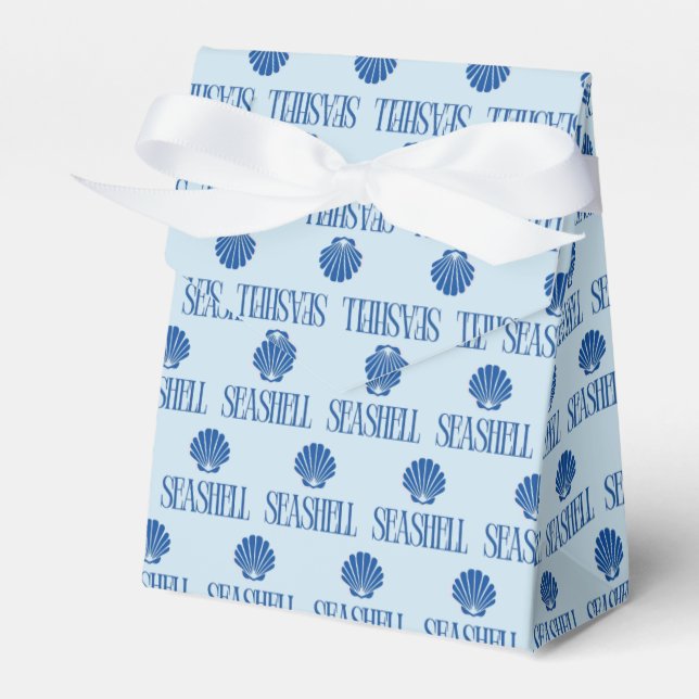 Seashell Favor Boxes (Front Side)
