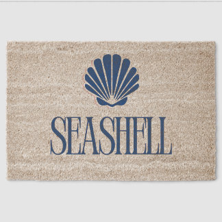 Seashell Fiber Doormat