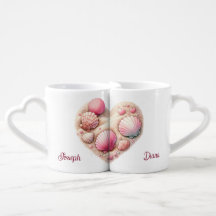 Seashell Heart Beach Valentine's Day