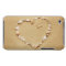 Seashell Heart with Starfish
