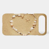 Seashell Heart with Starfish iPod Touch Cover (Back (Horizontal))