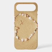 Seashell Heart with Starfish iPod Touch Cover (Back)