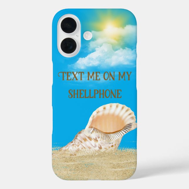Seashell In Sand In Sunshine Case-Mate iPhone Case (Back)