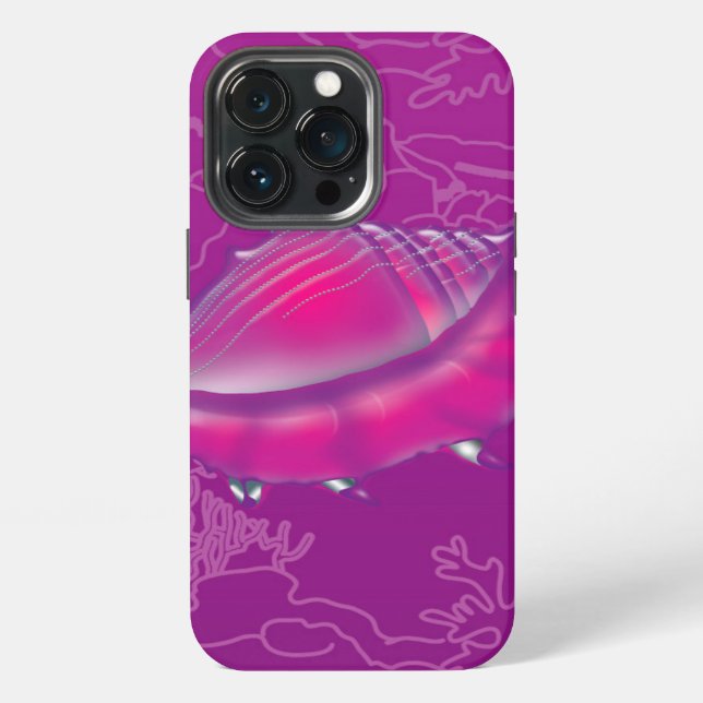 Seashell Iphone Case (Back)