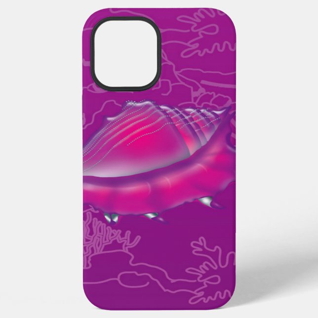 Seashell Iphone Case (Back)