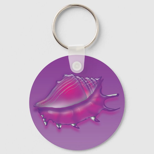 Seashell Keychain (Front)