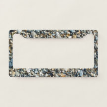 Seashell License Plate Frame