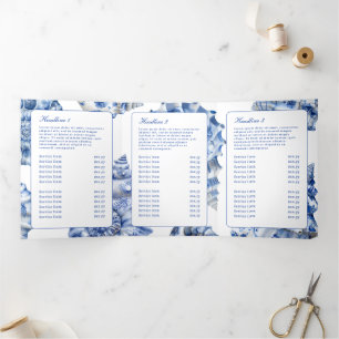 Seashell Logo Trifold Brochure