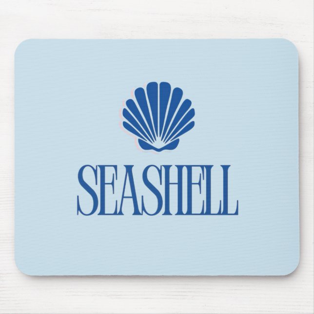 Seashell Mouse Pad (Front)