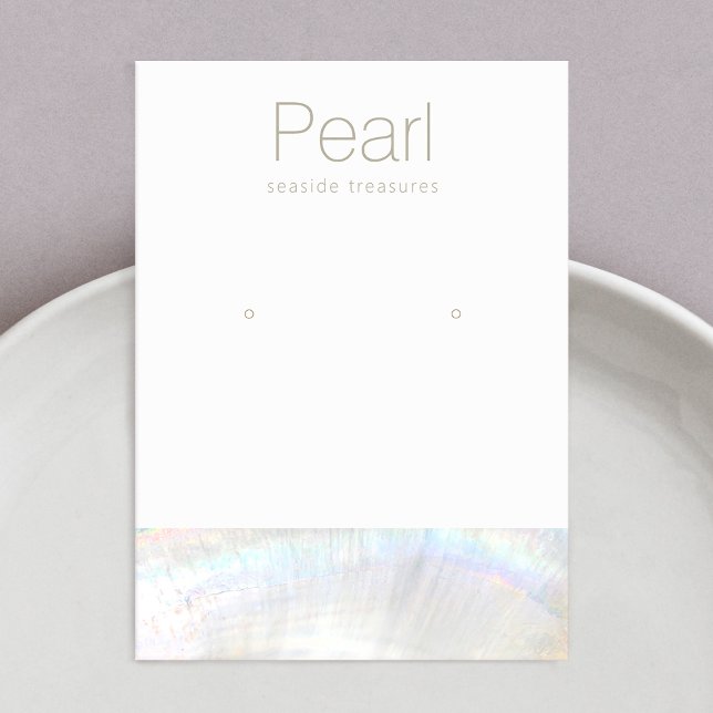 Seashell Nautical Earring Display Holder (Creator Uploaded)