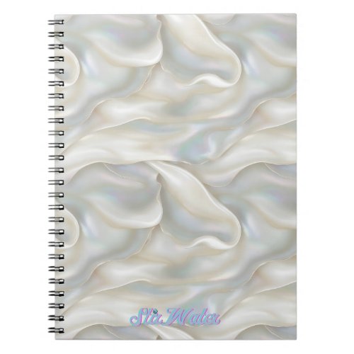 seashell off_white notebook
