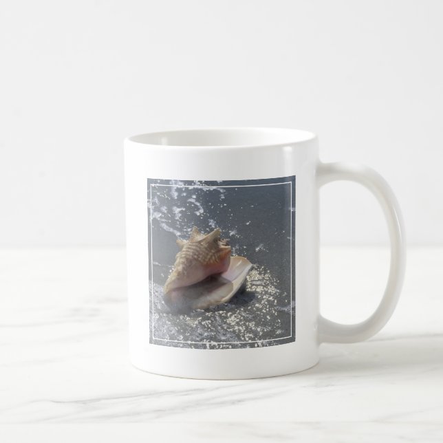 Seashell On Beach | Sanibel Island, Florida Coffee Mug (Right)