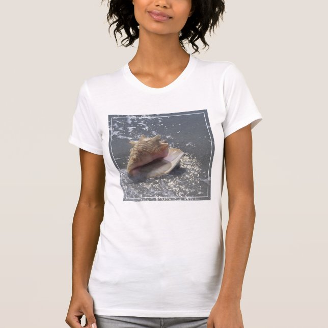 Seashell On Beach | Sanibel Island, Florida T-Shirt (Front)