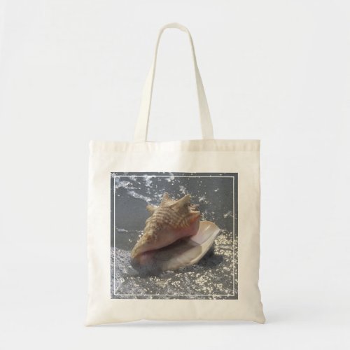 Seashell On Beach  Sanibel Island Florida Tote Bag