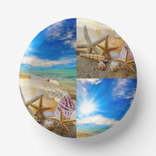 Seashell  paper bowls