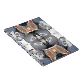 Seashell Pattern Notebook