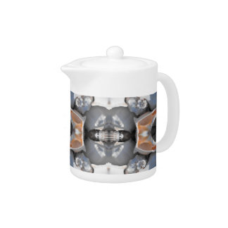 Seashell Pattern Teapot