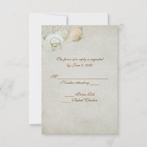 Seashell RSVP