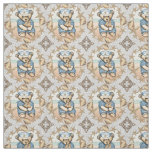 Seashell Sailor Bear Fabric