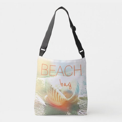 Seashell  Sandy Beach Crossbody Bag
