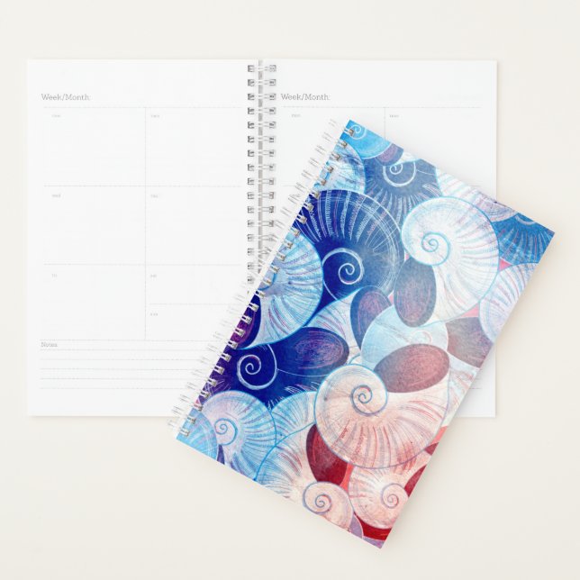 Seashell Scene Pattern Planner (Display)