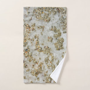 Seashell Sea Foam Hand Towel