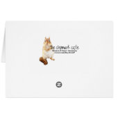 Seashell Serenity Prayer Card (Back Horizontal)