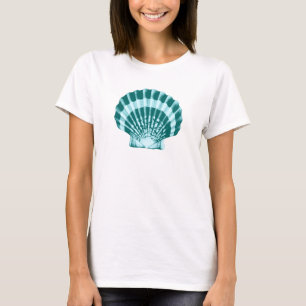 Seashell - Shades of teal blue T-Shirt