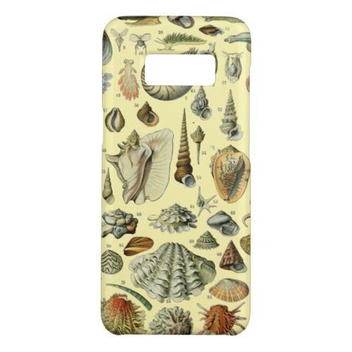Seashell Shell Mollusk Clam Elegant Classic Art Case_Mate Samsung Galaxy S8 Case