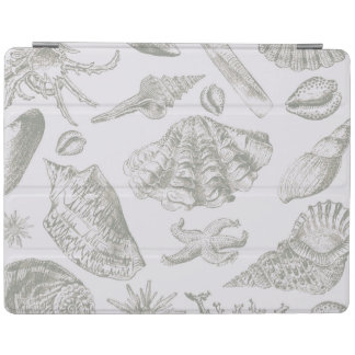 Seashell Soft Antique Art Beach Shells iPad Smart Cover