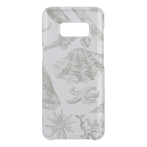 Seashell Soft Antique Art Beach Shells Uncommon Samsung Galaxy S8 Case