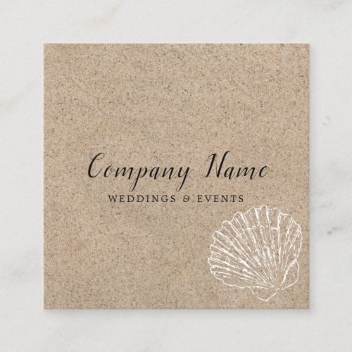 Seashell Square Business Card