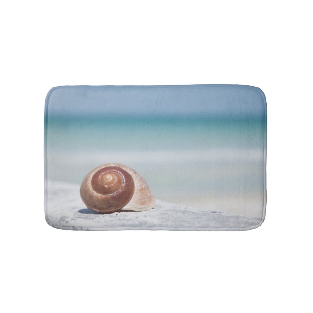 Seashell | St. Petersburg, Florida Bathroom Mat (Front)