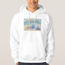Seashell Sweatshirt with Romans Verse