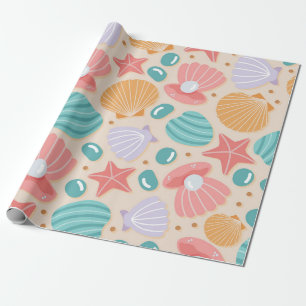 Seashell Symphony Wrapping Paper