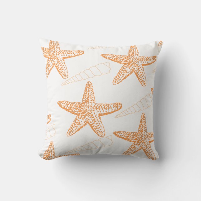 Seashell Tango Pillow (Front)