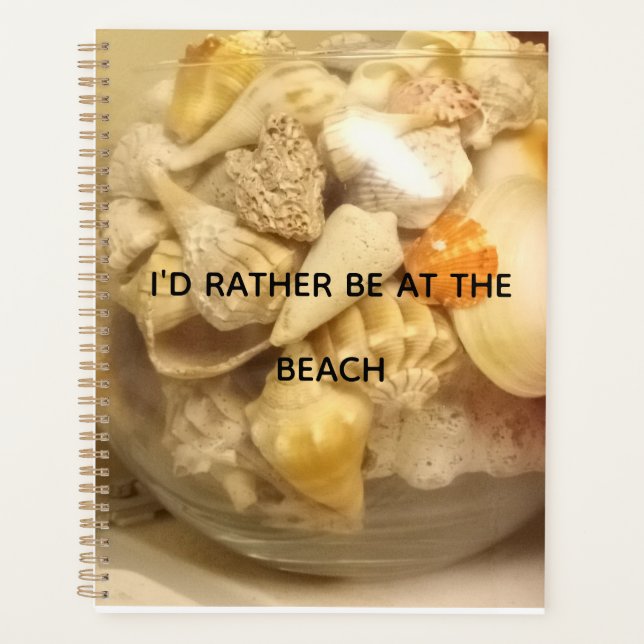 Seashell Themed Planner  (Front)