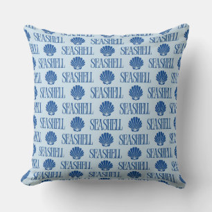 Seashell Throw Pillow