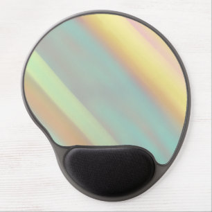 Seashell Vibe Colorful Pastel Summer Colors Gel Mouse Pad