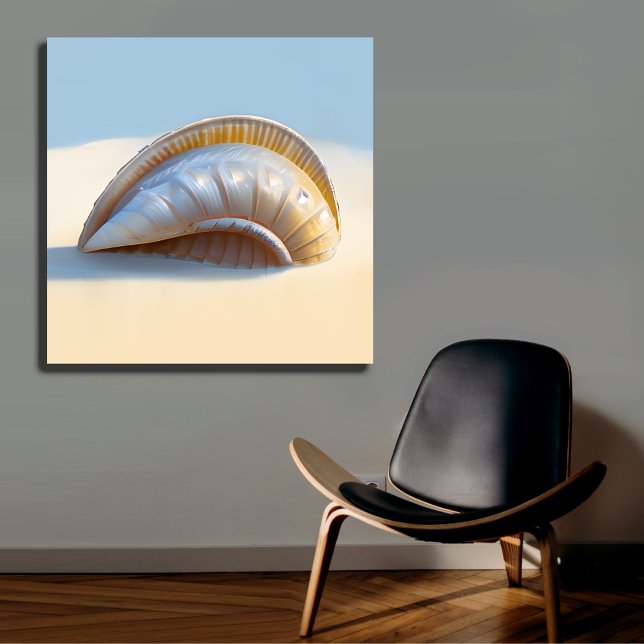 Seashell Wall Art Calm Coastal Decor (Creator Uploaded)