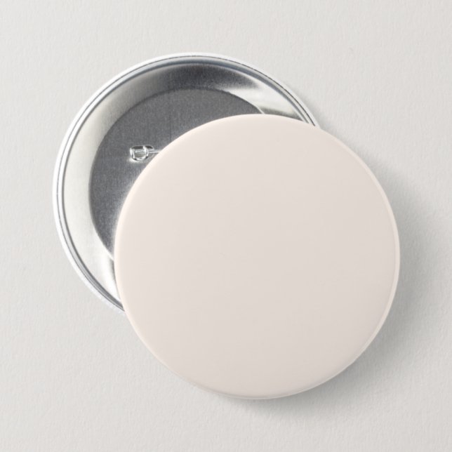 Seashell White FFF5EE - Option to Add Name Button (Front & Back)