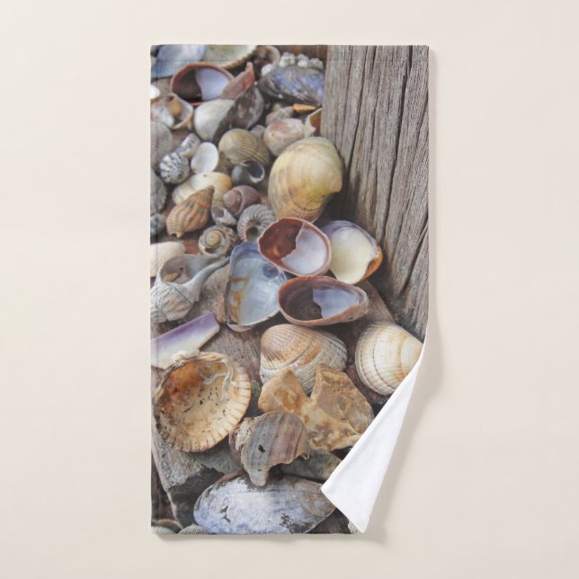 Seashells 2 hand towel  (Hand Towel)