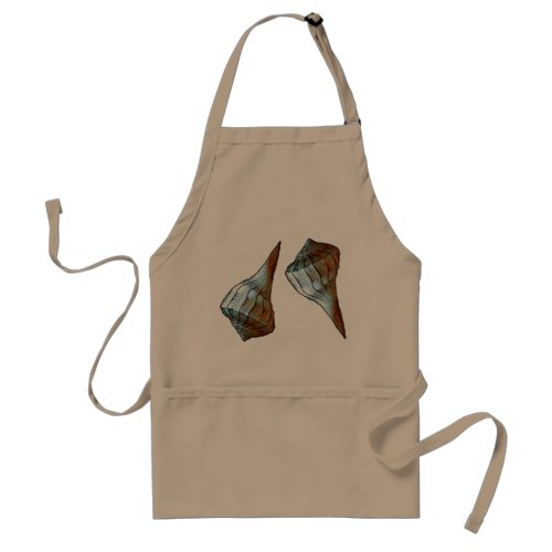 Seashells Adult Apron