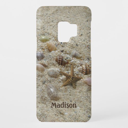 Seashells and Beach Sand Personalized Case_Mate Sa