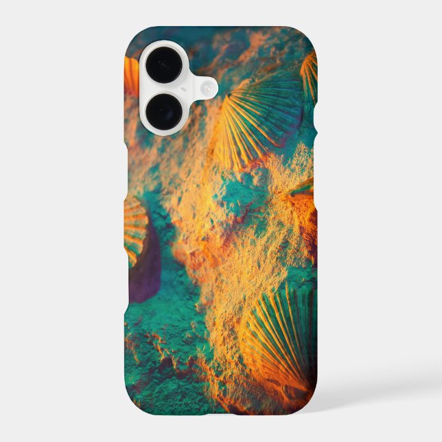 Seashells and Sand Iphone Case (Back)