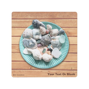 Seashells and Sea Glass Acrylic Print