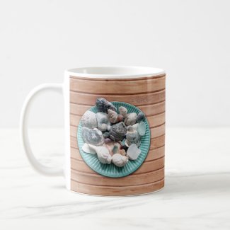Seashells and Sea Glass Coffee Mug