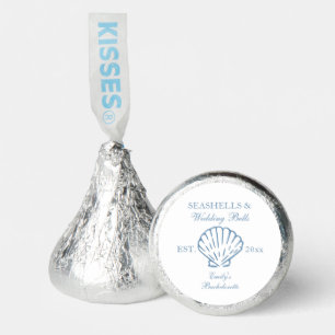 Seashells and Wedding Bells Bachelorette Party Hershey®'s Kisses®