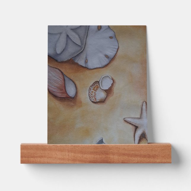 Seashells at the Seashore Picture Ledge (Front)
